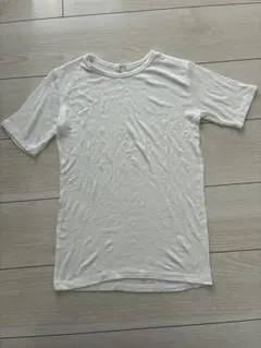 ABEL ホワイト ニット半袖Tシャツのサムネイル