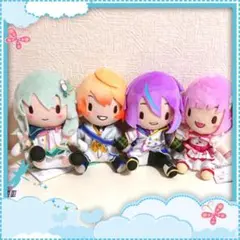 プロセカ ふわぷち ミニぬいぐるみ ワンダショ 4点 コンプリートセット