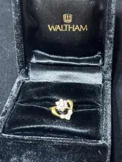 DAMIANI マルゲリータ リング 16mm PG ブラウンダイヤ アメシスト