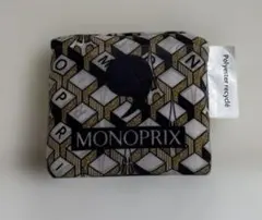 MONOPRIX モノプリ エコバッグ エッフェル塔 幾何学模様