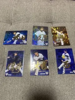 プロ野球チップスカード 侍ジャパン6枚セット
