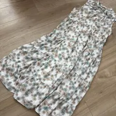 花柄キャミソールロングワンピース UNIQLOコラボ品