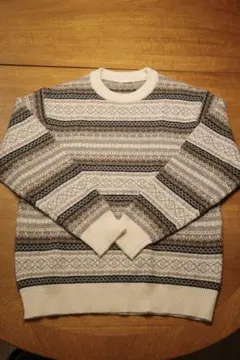 アーガイルニットMサイズ