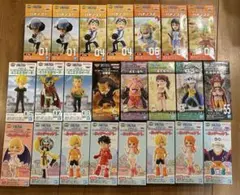 ワンピース ワールドコレクタブルフィギュア　まとめ売り　23体