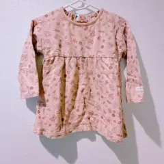 ANPANMAN 花柄ピンクワンピース 90cm