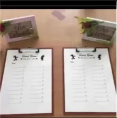 最安値！！！ 結婚式 ゲストブック 芳名帳 ウェルカムボード