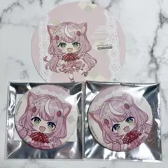 にじさんじ ヤンナリ アニメイトカフェ 缶バッジ ナリ アニカフェ コースター