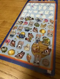 【正規品】ボンボンドロップシール ズートピア miniおすそ分け