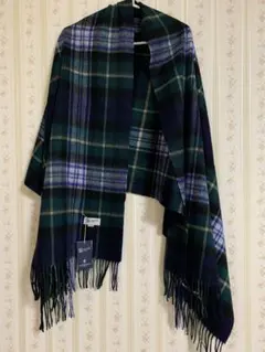 ジョンストンズ カシミア 大判ストール マフラー ドレスゴードン