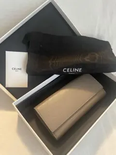 CELINE セリーヌ 長財布 グレー 箱付きのサムネイル