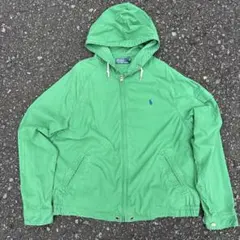 グリーン ダウンジャケット