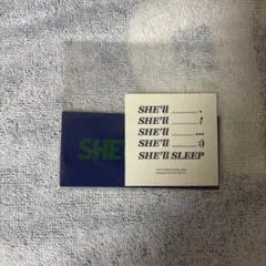 SHE'll SLEEP ステッカー　新品未使用