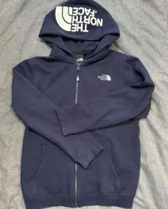 THE NORTH FACE ジップアップ パーカー　150キッズ　ネイビー