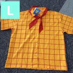 新品⭐️【L】トイストーリー ウッディ 半袖シャツ L TDL