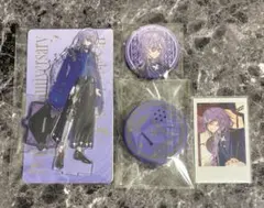 にじさんじ Dytica2周年 星導ショウ アクスタ チェキ風カード 缶バッジ