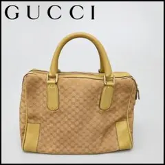 a154 GUCCI【グッチ】 ハンドバッグ マイクロ マイクロ GG柄 *