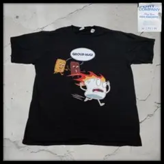 古着 ポートアンドカンパニー スモア Tシャツ XL 黒 キャラクター アメカジ