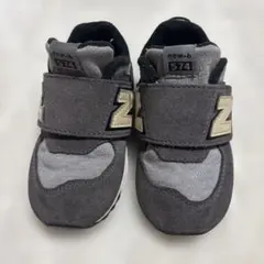 New Balance 574 ベビーシューズ グレー　13.5cm
