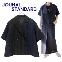 極美品✨ジャーナルスタンダード リネン ショート ハーフスリーブ ジャケットのサムネイル