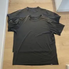 パタゴニア　クールデイリー　キャプリーン　Tシャツ　ブラック　　2枚組‼️