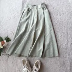 美品(S)ザラ/ZARA/ロングスカート/フレア/ミディ丈/ミモレ/マキシ