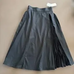 grove プリーツスカート Lサイズ 新品 黒