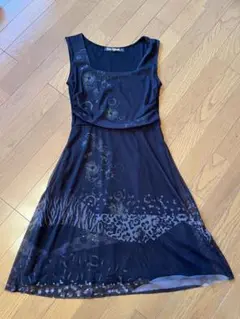 Desigual ノースリーブワンピース　ブラックのサムネイル