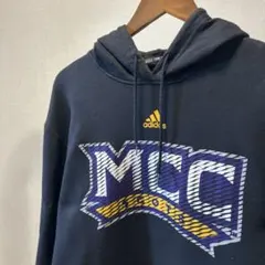 adidas アディダス　パーカー　プルオーバー　フーディ　ブラック　プリント