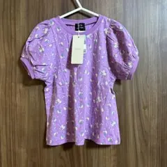 プティマイン　花柄　tシャツ　オリジナルコットン　110 新品