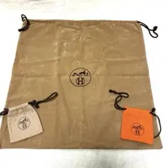 新品】 エルメス 保存袋 巾着 約43cm×37cm ピコタン、バーキン等