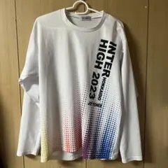 YONEX INTER HIGH 2023 長袖Tシャツ YONEX インターハイ ロングTシャツ2023 - メルカリ