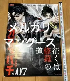 【非売品】カグラバチ　7巻　額装ポスター 非売品】カグラバチ7巻額装ポスター