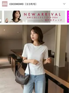 COCOMOMO 半袖 Tシャツ ホワイト