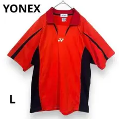 YONEX ヨネックス スポーツウェア ポロシャツ　バドミントン 卓球 赤 黒