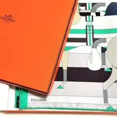 エルメス スカーフ　カレ45 ガヴロッシュ　ROCABAR タグ付き未使用
