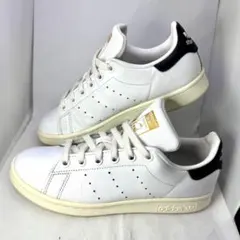 adidas スタンスミス 23.0cm 白×黒 ゴールドロゴ FX3297