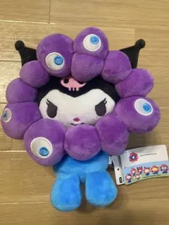 【タグ付】万博限定サンリオコラボ商品　クロミ×ミャクミャク　ぬいぐるみ
