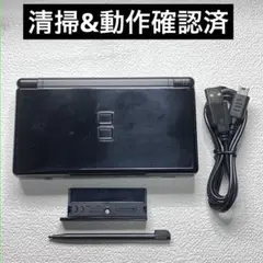 jh2【清掃&動作確認済】Nintendo DS Lite ジェットブラック本体