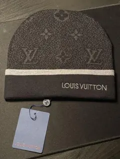 LOUIS VUITTON 針織帽 黑色