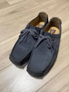 Clarks クラークス グレー モカシン