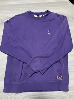 【美品】BEN DAVIS スウェット パープルMサイズ