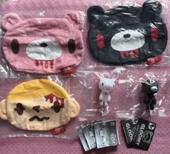 グルーミー　ふわふわフェイスポーチ カプセルソフビマスコット　5点