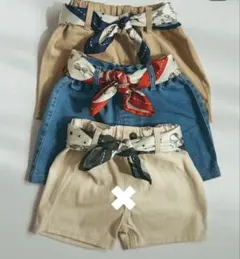 しまむら×うる juo uru Suime ハーフパンツ 2点セット 100cm