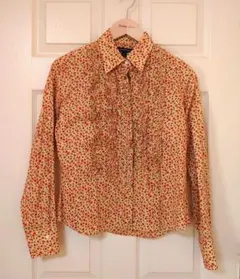 リバティプリント シャツ