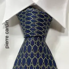 TG3286 pierre cardin パターン柄 ネクタイ イタリア製
