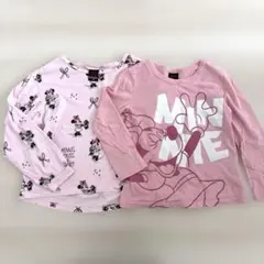 BABYDOLL ミニーマウス 長袖カットソー 2枚セット