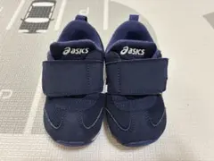 ASICS アシックス　紺　ネイビー キッズシューズ 14cm