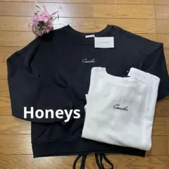 ★新品★ホワイトハニーズHoneysC.O.L.Z.A トレーナー L森ガール白