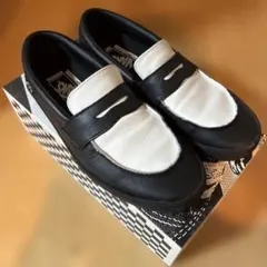 VANS Skate Loafer 9.5 ブラック/ホワイト