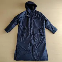 DESCENTE　ダウン　ベンチコート　ネイビー
